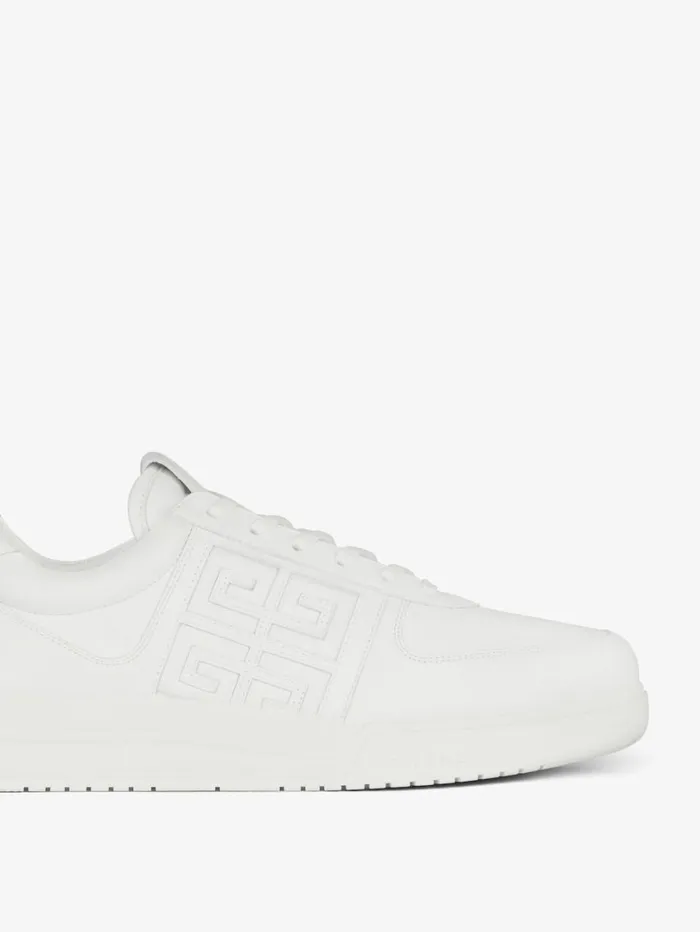 Givenchy G4 Sneakers In Leather White Men Sneakers Givenchy G4 Sneakers In Leather White Men Sneakers