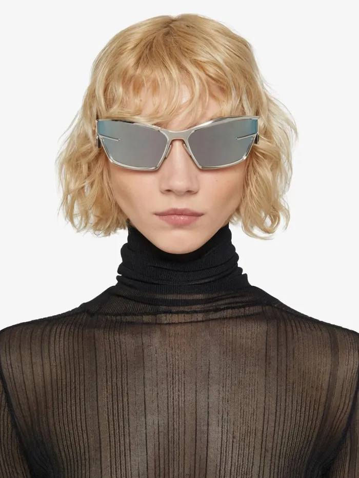 Givenchy Giv Cut Unisex Sunglasses In Metal Silvery WomenMen Sunglasses Givenchy Giv Cut Unisex Sunglasses In Metal Silvery WomenMen Sunglasses