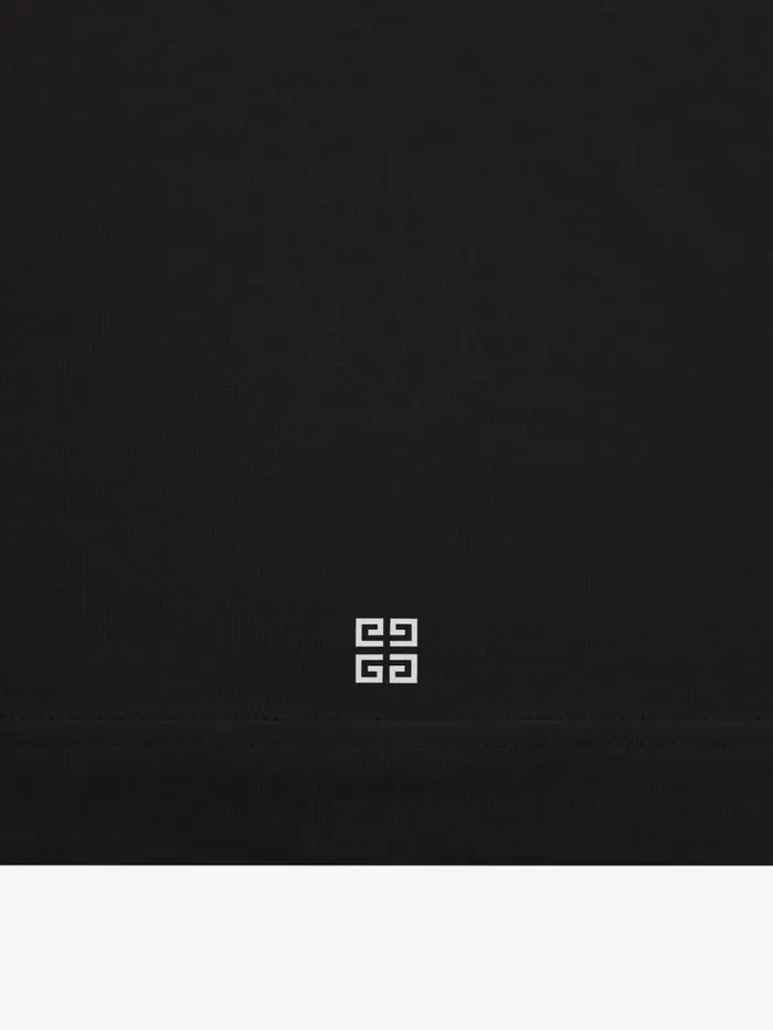 Givenchy GIVENCHY Archetype Slim Fit Tshirt In Cotton Black Men TShirts