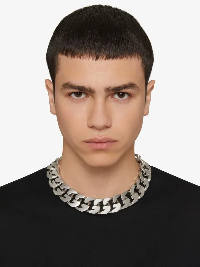Givenchy Medium G Chain Necklace In Metal Silvery WomenMen Jewelry Givenchy Medium G Chain Necklace In Metal Silvery WomenMen Jewelry