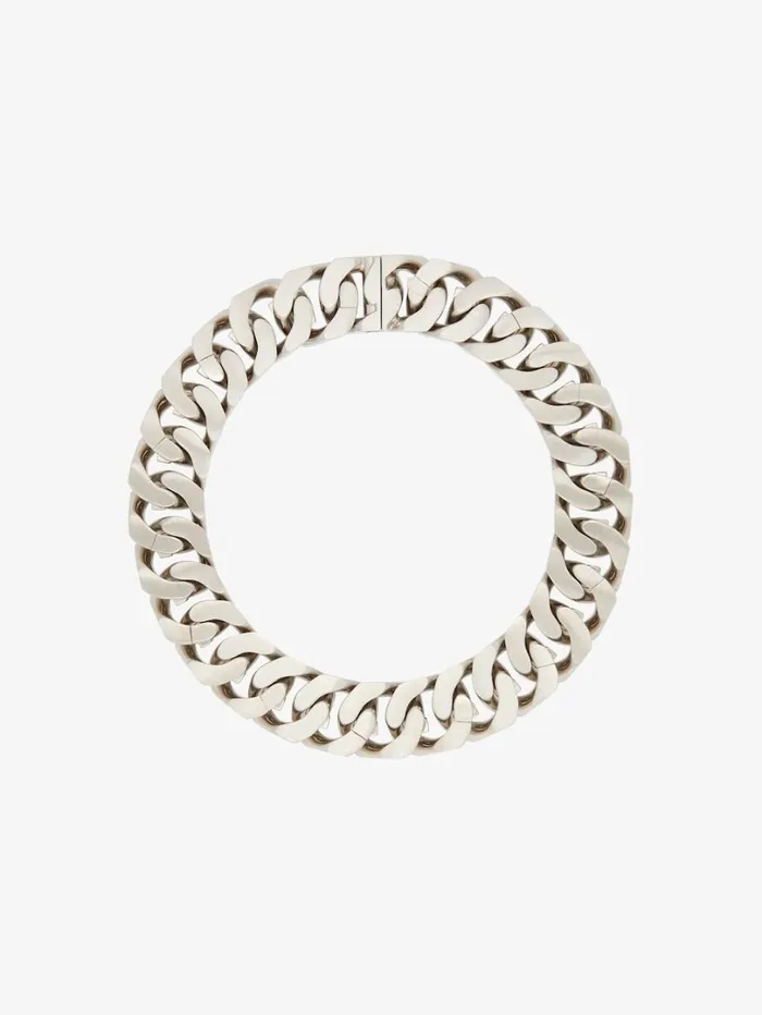 Givenchy Medium G Chain Necklace In Metal Silvery WomenMen Jewelry Givenchy Medium G Chain Necklace In Metal Silvery WomenMen Jewelry