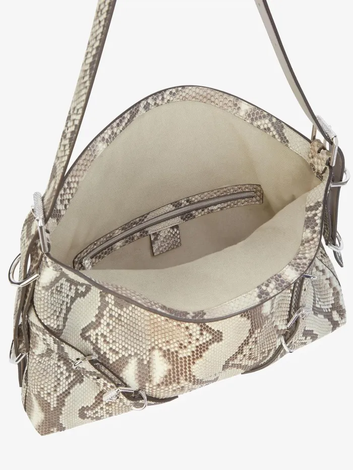 Givenchy Medium Voyou Bag In Python Greynatural Women Crossbody Bags Givenchy Medium Voyou Bag In Python Greynatural Women Crossbody Bags