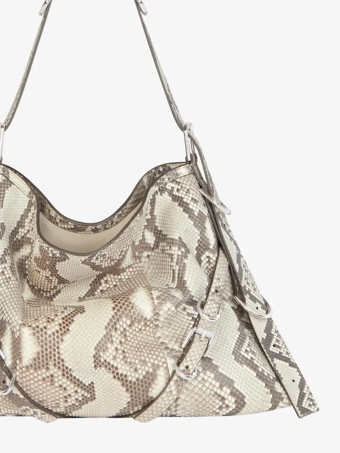 Givenchy Medium Voyou Bag In Python Greynatural Women Crossbody Bags Givenchy Medium Voyou Bag In Python Greynatural Women Crossbody Bags
