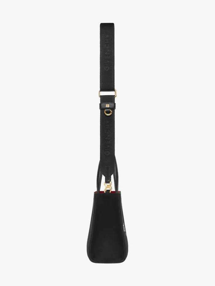 Givenchy Mini GTote Shopping Bag In Canvas Black Women Crossbody Bags Givenchy Mini GTote Shopping Bag In Canvas Black Women Crossbody Bags