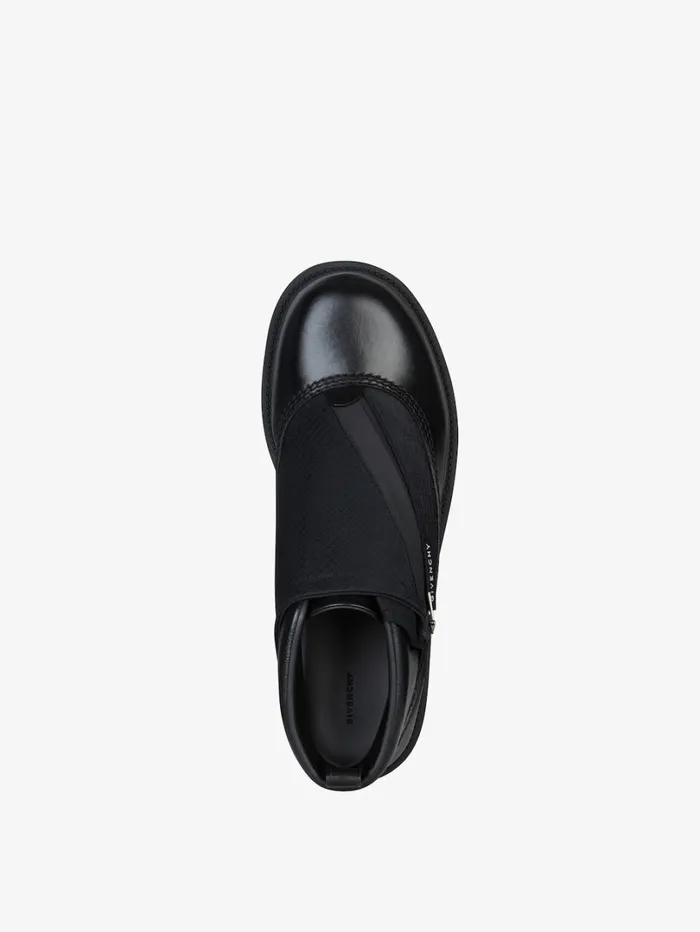 Givenchy Storm Ankle Boots In Leather With Zip Black Men Boots and Loafers Givenchy Storm Ankle Boots In Leather With Zip Black Men Boots and Loafers