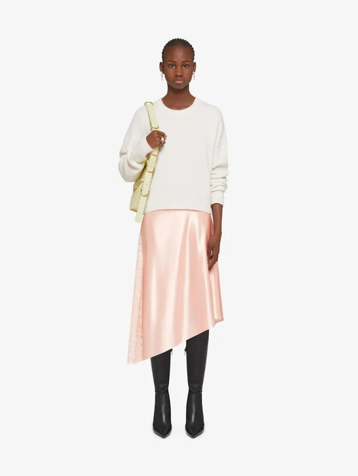 Givenchy Sweater In Cashmere Ivory Women Knitwear
