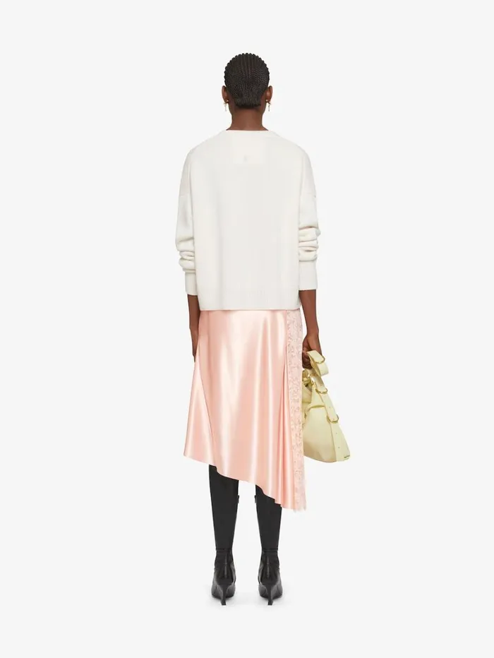 Givenchy Sweater In Cashmere Ivory Women Knitwear
