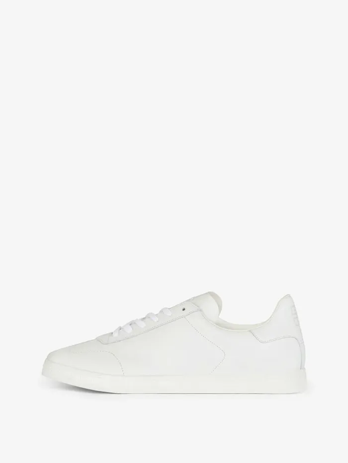Givenchy Town Sneakers In Leather White Men Sneakers Givenchy Town Sneakers In Leather White Men Sneakers