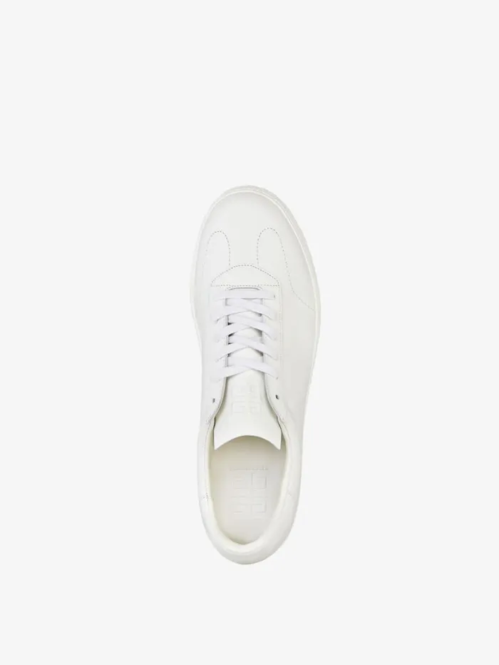 Givenchy Town Sneakers In Leather White Men Sneakers Givenchy Town Sneakers In Leather White Men Sneakers