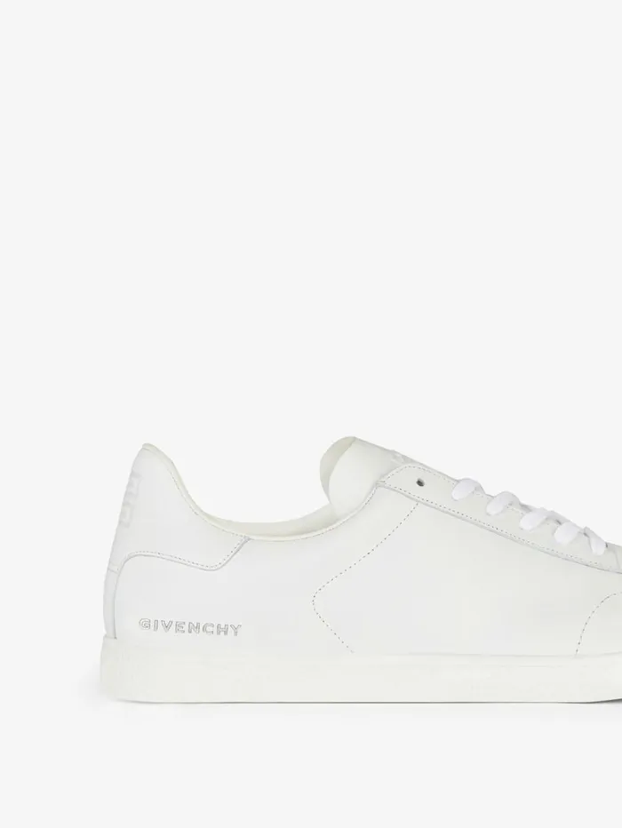 Givenchy Town Sneakers In Leather White Men Sneakers Givenchy Town Sneakers In Leather White Men Sneakers