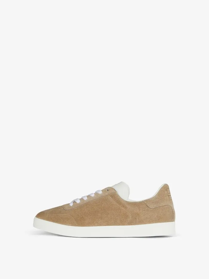 Givenchy Town Sneakers In Suede Natural Beige Women Sneakers Givenchy Town Sneakers In Suede Natural Beige Women Sneakers