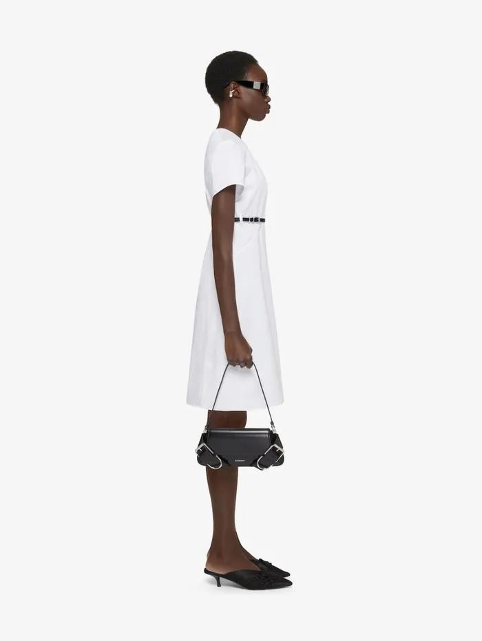 Givenchy Voyou Dress In Poplin White Women Dresses