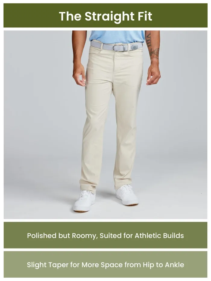 Golf Men Tasc Performance Motion Pant Straight Fit 8211 Classic Navy