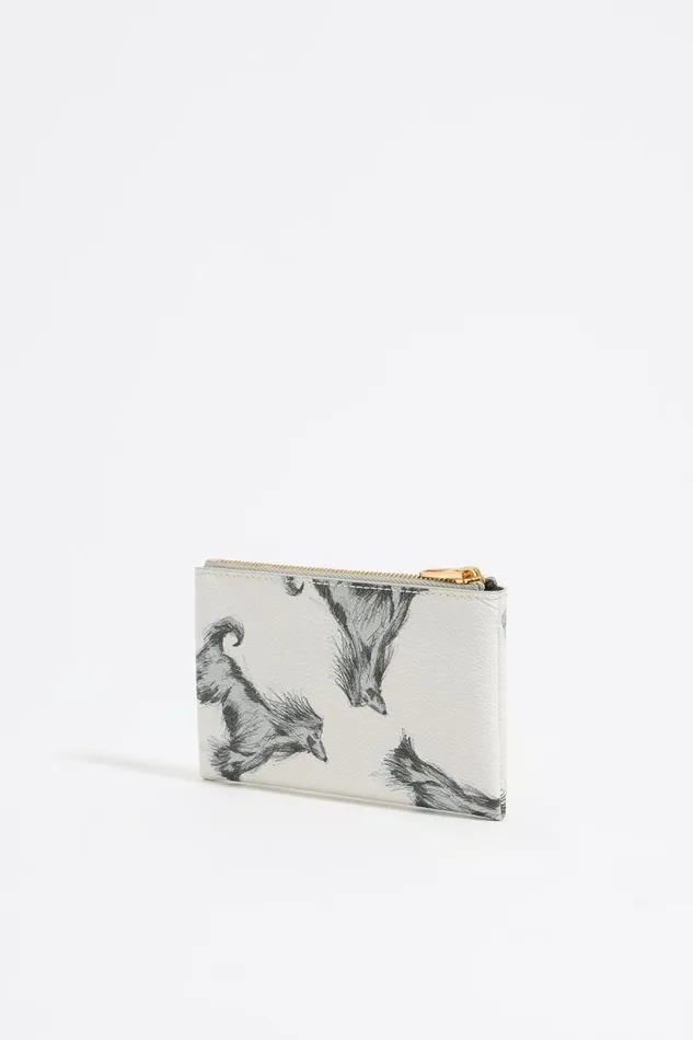 Gray Pencil Greyhound Coin Purse Galgo Lapiz Small Grey Women Bimba Y Lola Wallets And Coin Purses