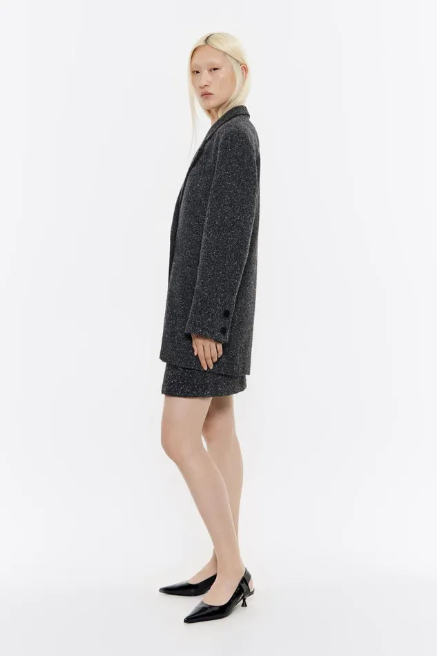 Gray Tailored Doublebreasted Jacket Grey Women Bimba Y Lola Jackets And Blazers Gray Tailored Doublebreasted Jacket Grey Women Bimba Y Lola Jackets And Blazers