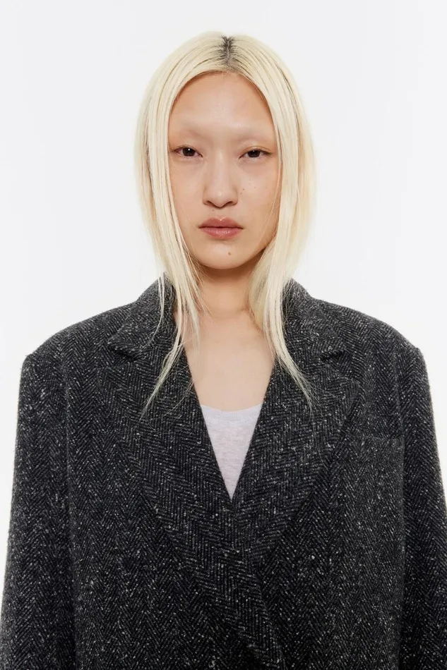 Gray Tailored Doublebreasted Jacket Grey Women Bimba Y Lola Jackets And Blazers Gray Tailored Doublebreasted Jacket Grey Women Bimba Y Lola Jackets And Blazers