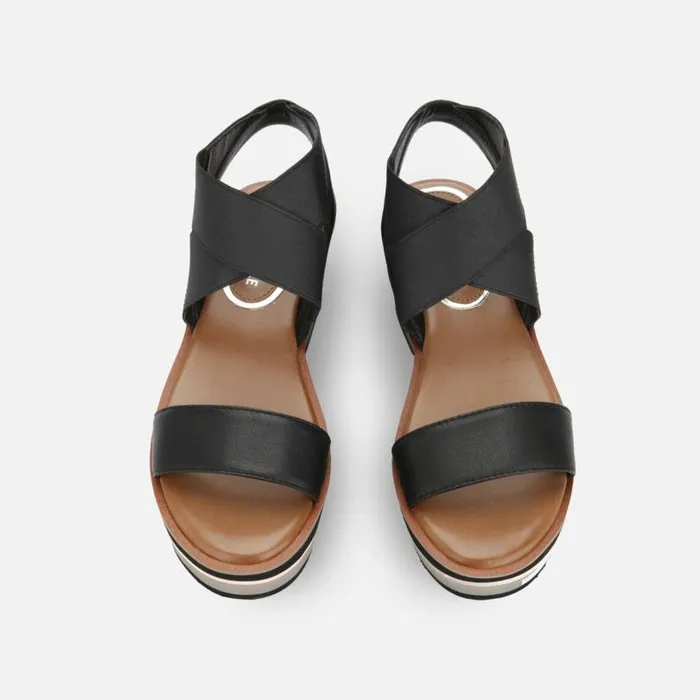 Harlow Platform Sandal Black Women Kenneth Cole Sandals