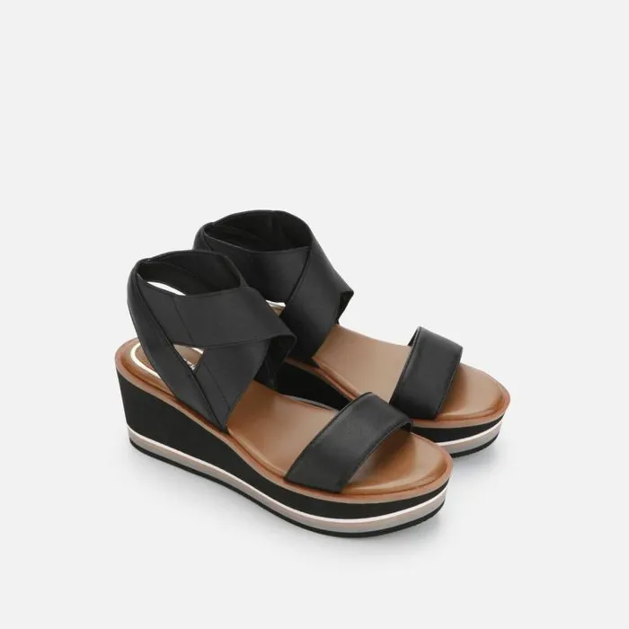Harlow Platform Sandal Black Women Kenneth Cole Sandals