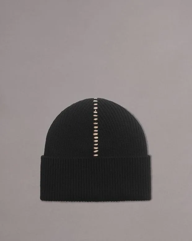 Hats and Gloves Men Rag and Bone Clarkson Beanie Black