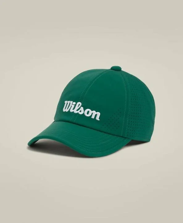 Hats Women Wilson U Active Hat Perforated Club Green