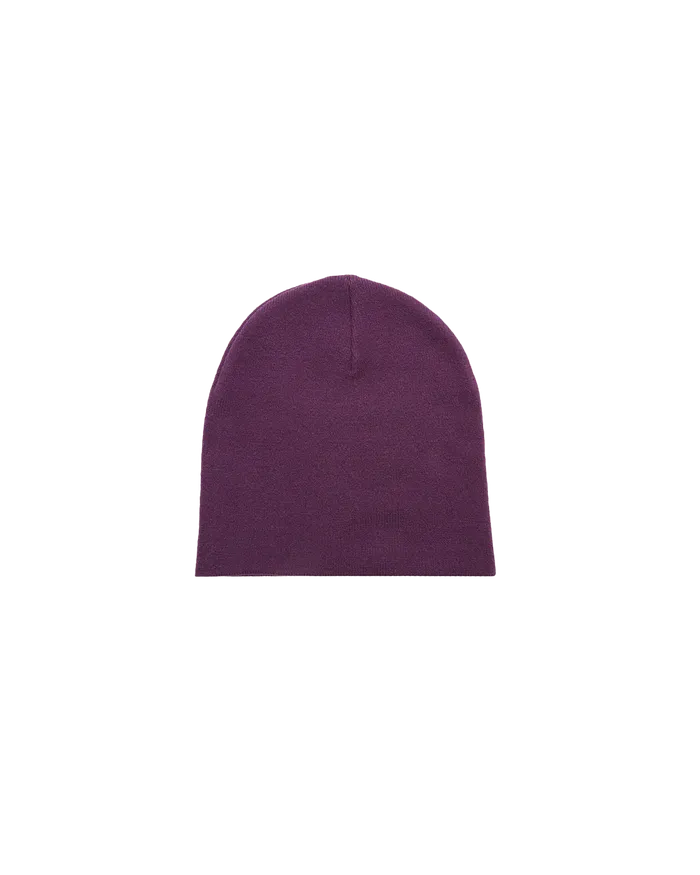 HEADWEAR OBEY Clothing Men OBEY LABEL BEANIE Imperial Purple