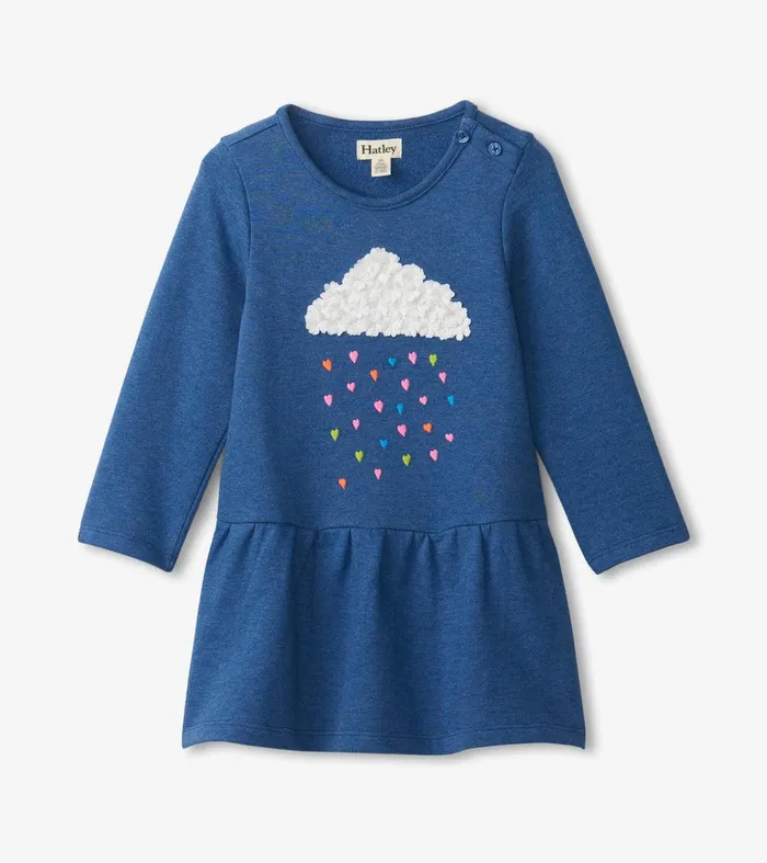 Heart Drops Flounce Skirt Dress Hatley