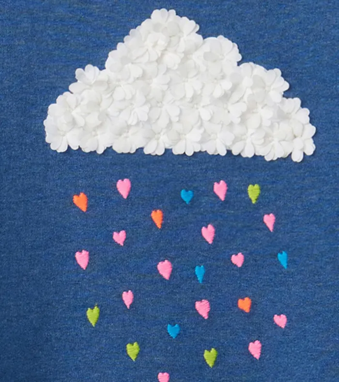 Heart Drops Flounce Skirt Dress Hatley