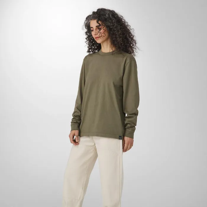 Heavyweight Long Sleeve Tee Black Men Danner Shirts