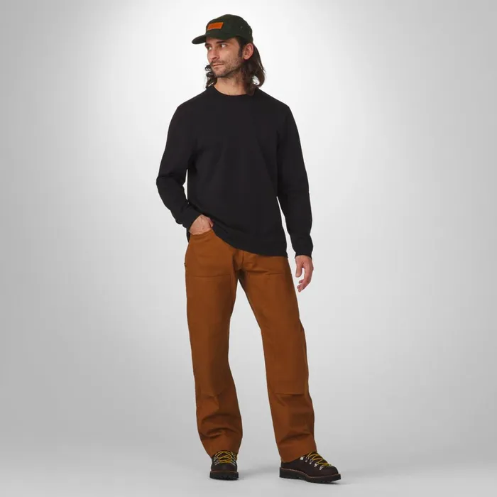 Heavyweight Long Sleeve Tee Black Men Danner Shirts