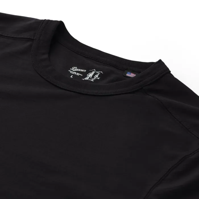 Heavyweight Long Sleeve Tee Black Men Danner Shirts