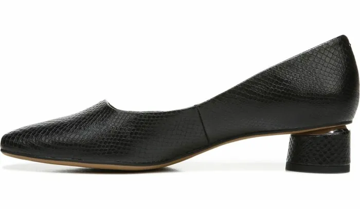 Heels Women Franco Sarto Franco Citrus Pump Black Faux Leather