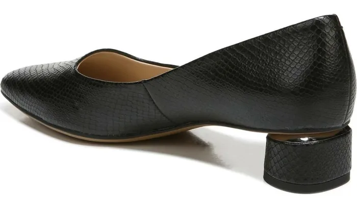 Heels Women Franco Sarto Franco Citrus Pump Black Faux Leather
