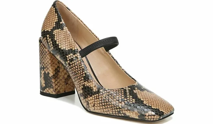 Heels Women Franco Sarto Franco Halo Mary Jane Pump Beige Leather