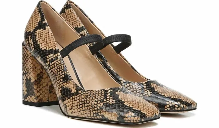 Heels Women Franco Sarto Franco Halo Mary Jane Pump Beige Leather