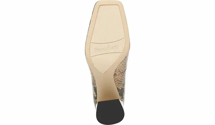 Heels Women Franco Sarto Franco Halo Mary Jane Pump Beige Leather
