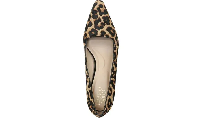 Heels Women Franco Sarto Franco Samira 2 Pump Camel Calf Hair