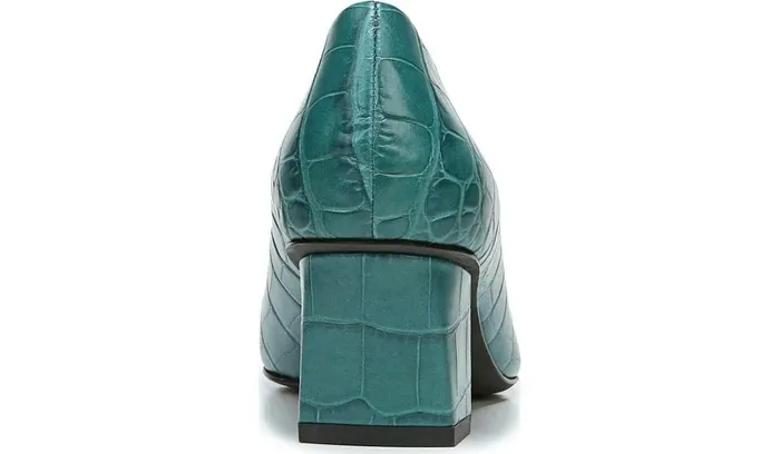 Heels Women Franco Sarto Sarto Regal Pump Green Leather