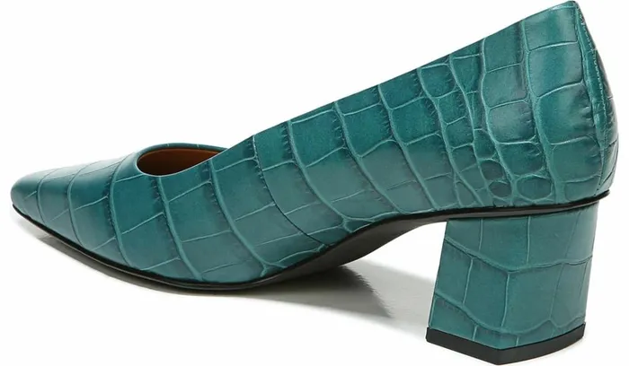Heels Women Franco Sarto Sarto Regal Pump Green Leather