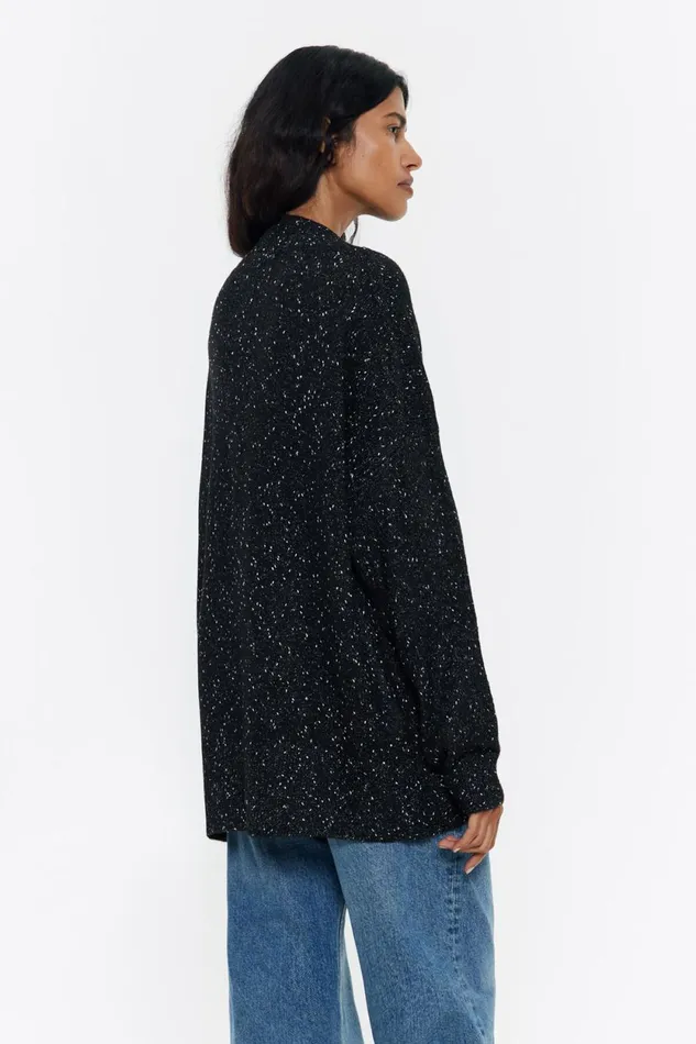 High Collar Black Jumper Black Women Bimba Y Lola Knitwear High Collar Black Jumper Black Women Bimba Y Lola Knitwear