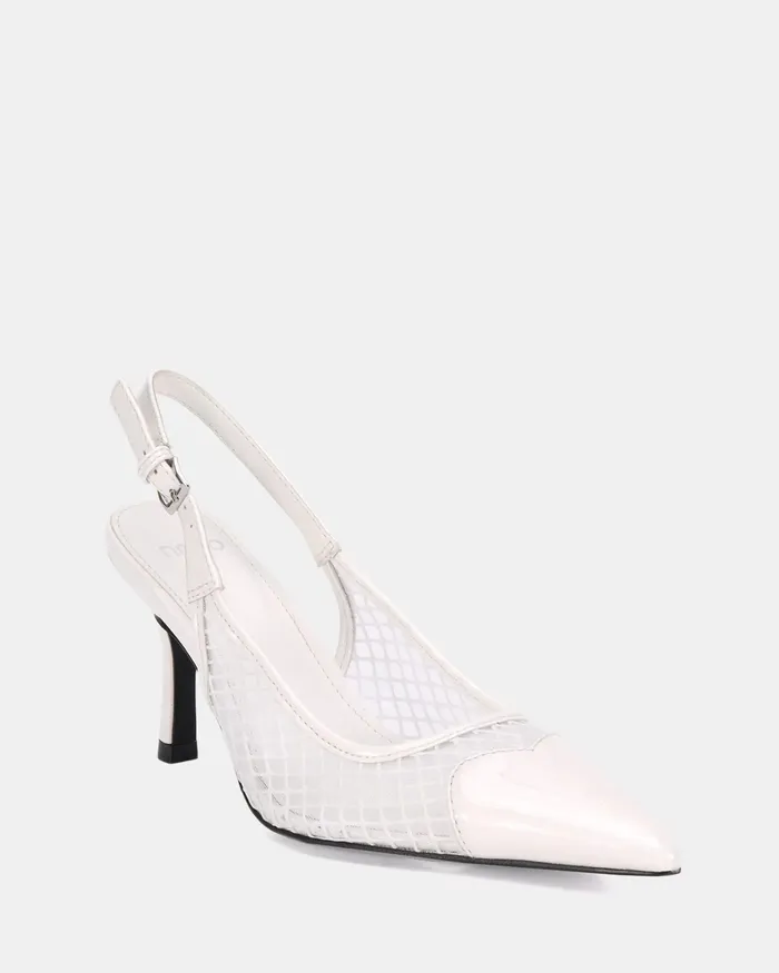 IGNATIUS WHITE Pumps Women Party NOVO Shoes