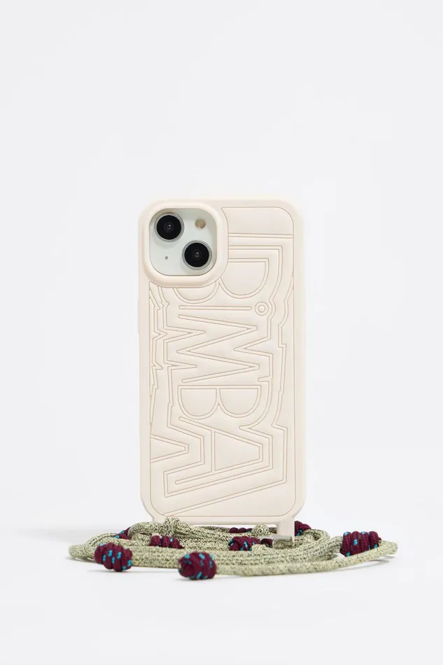 Ivory Silicone IPhone 15 Case Ivory Women Bimba Y Lola Phone Cases