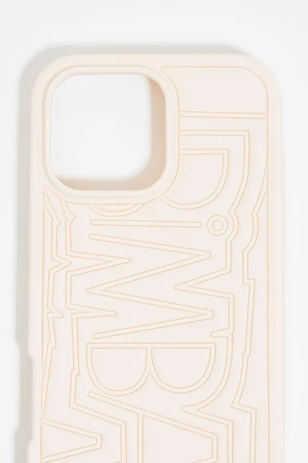 Ivory Silicone IPhone 15 Case Ivory Women Bimba Y Lola Phone Cases Ivory Silicone IPhone 15 Case Ivory Women Bimba Y Lola Phone Cases