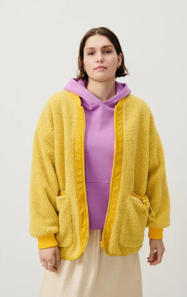 Jacket Hoktown Citrine Melange Women American Vintage Jackets and Blazers