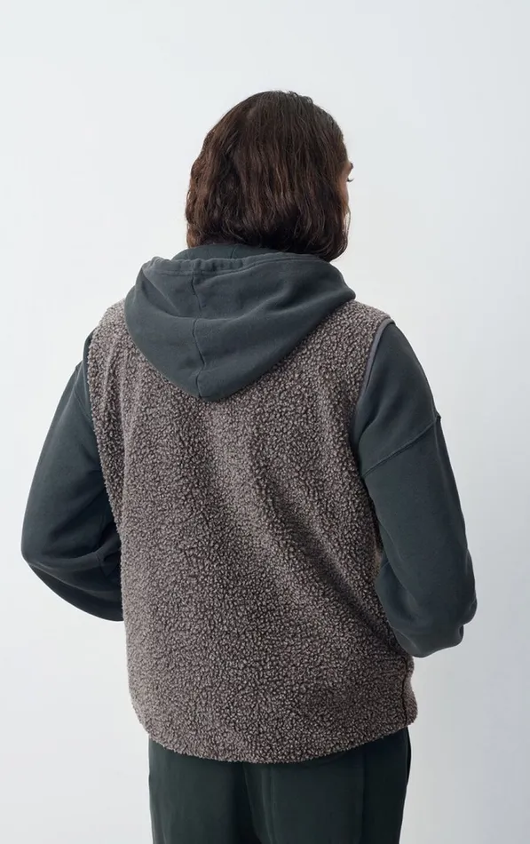 Jacket Hoktown Melange Charcoal Men American Vintage Jackets and Blazers