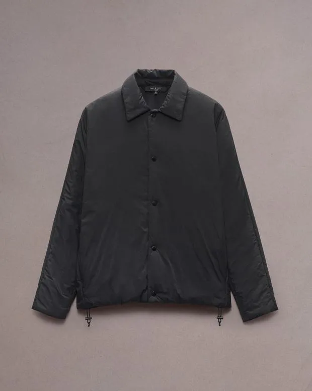 Jackets and Coats Men Rag and Bone Henderson Shirt Jacket Black