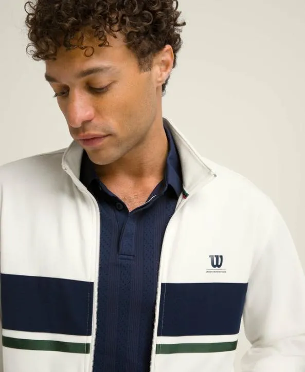 Jackets and Vests Men Wilson Ellington Tricot Jacket Sandrift Jackets and Vests Men Wilson Ellington Tricot Jacket Sandrift