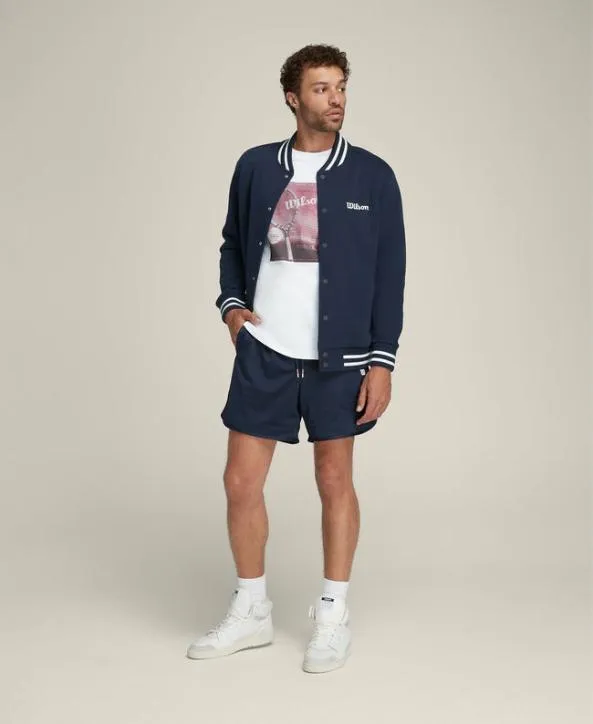 Jackets and Vests Men Wilson Hudson Bomber Jacket Classic Navy Jackets and Vests Men Wilson Hudson Bomber Jacket Classic Navy