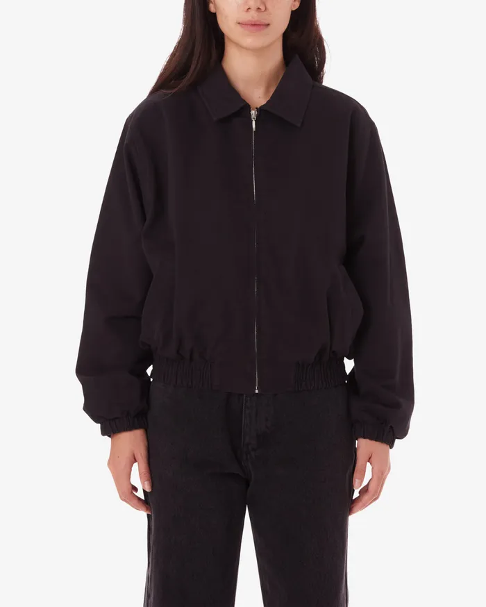 JACKETS Women GARDEN BLOUSON JACKET Digital Black OBEY Clothing