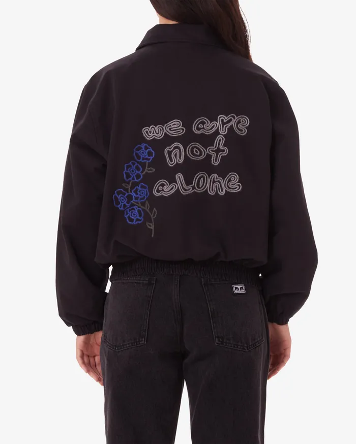 JACKETS Women GARDEN BLOUSON JACKET Digital Black OBEY Clothing