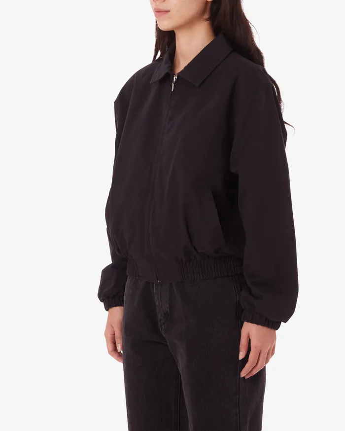 JACKETS Women GARDEN BLOUSON JACKET Digital Black OBEY Clothing